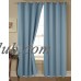 (K68) SLATE BLUE 2-Piece Indoor and Outdoor Thermal Sun Blocking Grommet Window Curtain Set, Two (2) Panels 35" x 84" Each   